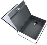 Dictionary Book Safe Security Cash Money Box with key lock