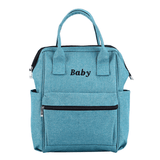 Baby Shop - Green Baby Diaper Bag by Night Angel