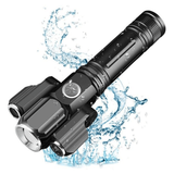Electric LED Torch With 3 Head Black 14.6 centimeter