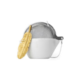 01 Liv Tea Infuser with Bowl, Feather