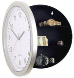 Hidden Secret Wall Clock Safe Container Box for Money Stash Jewelry Valuables Cash Storage