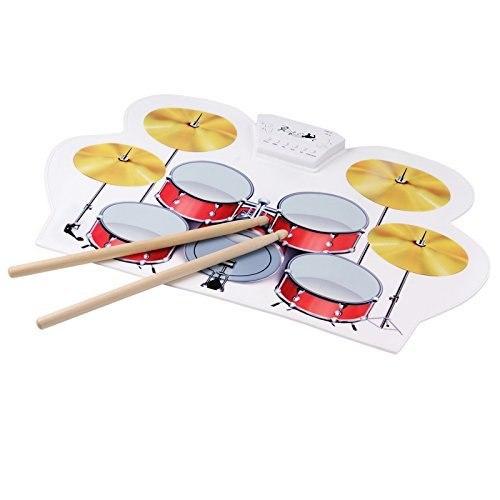 Drums and Percussion USB Midi Roll Up Drum Kit - SquareDubai