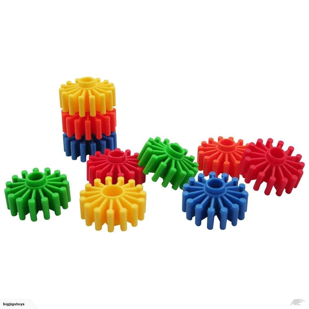 Bigjigs Toys Gear Builder (192 Pieces)
