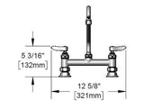 T&S B-0220 Manual Faucets: Pantry Faucets - SnapZapp