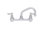 Fisher 12 Swing Spout 2.20 Gpm Aerator Kitchen Faucet - Lever Handles