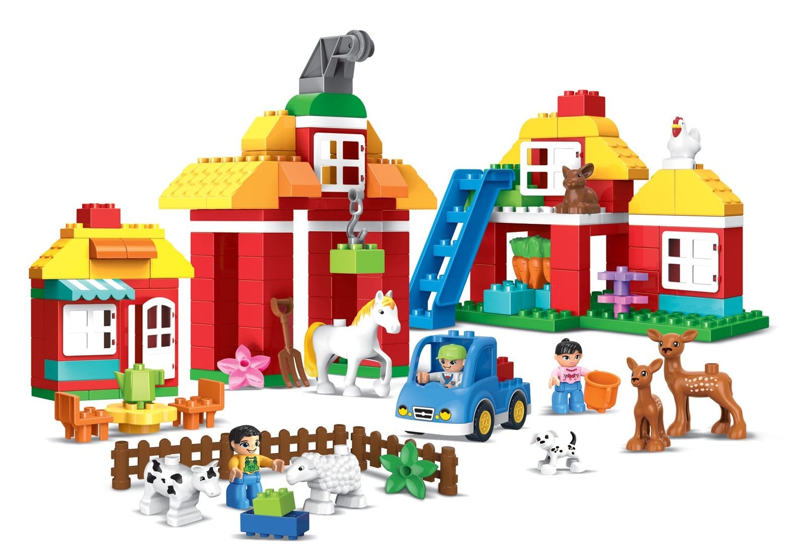 Little Angel - Happy Farm Building Blocks 156Pcs