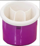Purple SQUARE Cutlery Organizer with Drainer