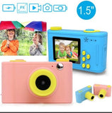Pink 1.5' LCD Kids Mini Digital SLR Camera