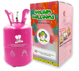 PARTY TIME - 9 Inches Helium Tank that Inflates 30 Balloons