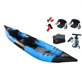 Aqua Marina Kayak - K2 Professional Kayak-1 person-7cm thick, DWF Air Deck Floor (paddle excluded) - SnapZapp