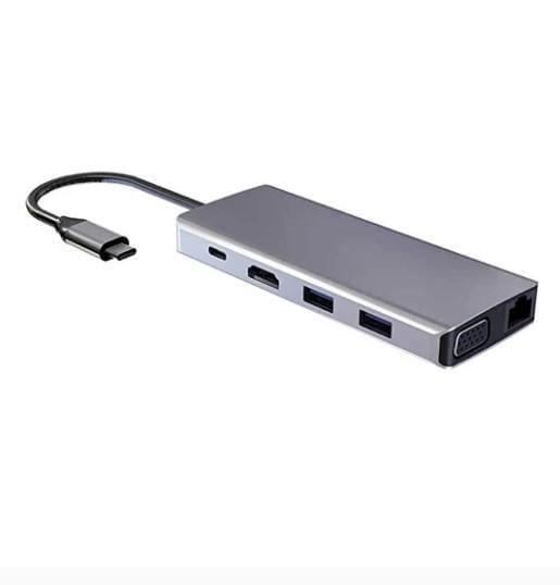 Powerology 11 in 1 USB-C Hub - SnapZapp