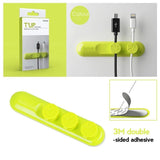 Magnetic USB Cable Clip Desk Tidy Organiser Wire Lead USB Cable Holder