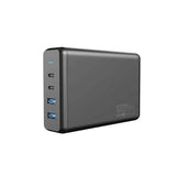 Powerology X2 Laptop charger 4-Port Quick Charging Power Terminal 156W UK – Black - SnapZapp