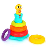 Hola - Baby Toy Rainbow Duck Stackung Toy