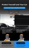 ROCK Auto-Stretch Car Sunshade - SnapZapp