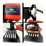 Digital Pen Heat Press Machine for 6pcs Ball-point Pen 10X15cm (220V) - SquareDubai