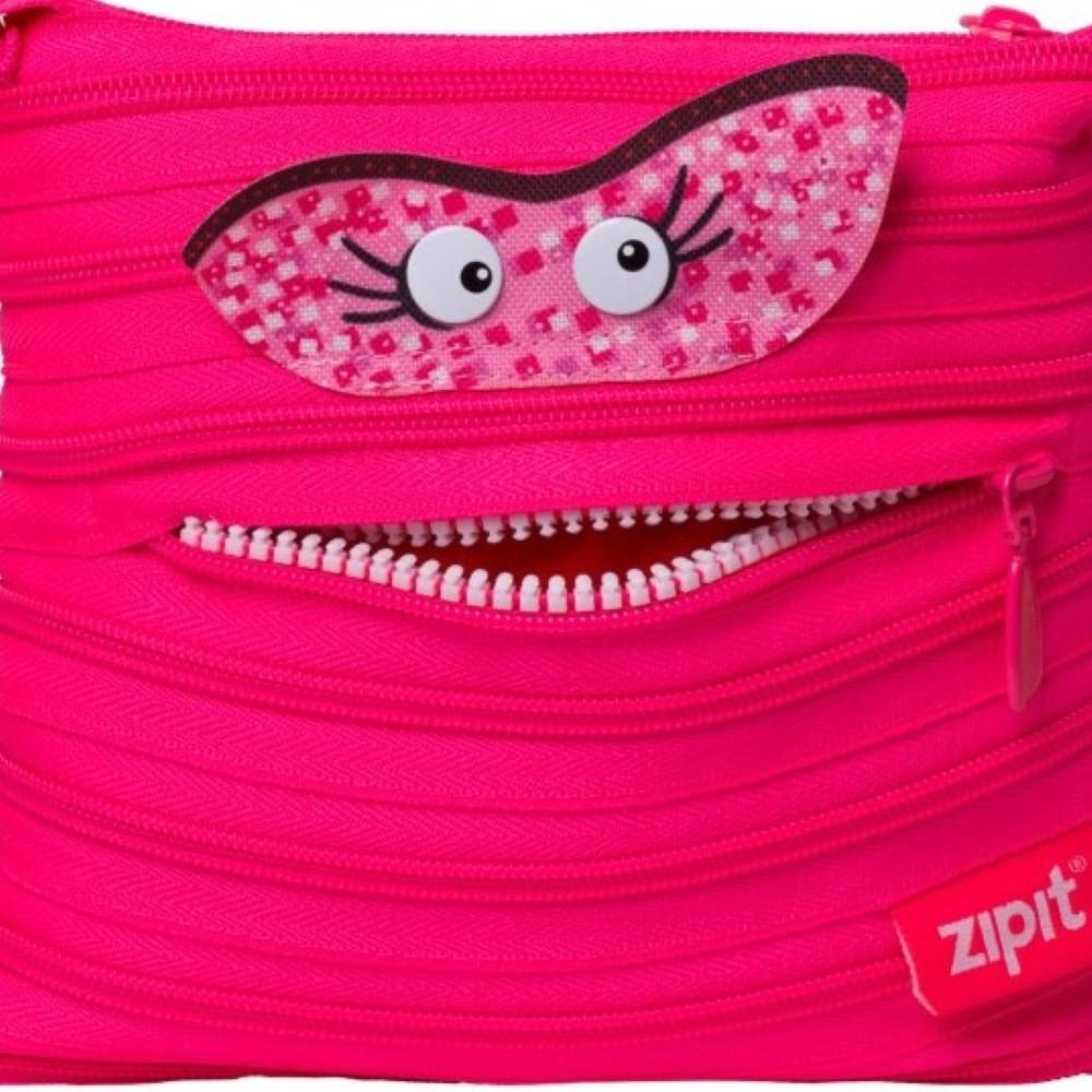 Zipit Talking Monstar Mini Shoulder Bag - Pink