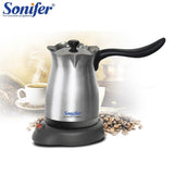 Powder Turkish Coffee Machine,Silver - CF-001