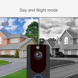 V7 Video Doorbell Camera, 1080P HD Wireless WiFi Smart Home Security Camera with Chime & Batteries, Motion Detection, 2-Way Audio, Night Vision, Waterproof, Cloud Storage