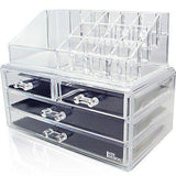 2in1 Acrylic Jewelry and Cosmetic Display Storage Boxes - SnapZapp