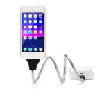 Flexible stand up metal USB data sync charge cable for "TYPE-C" - SquareDubai