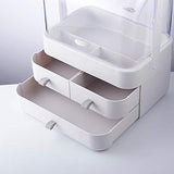 Dust-Proof with Cover Cosmetic Organizer Storage Box