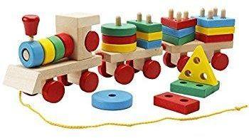 Shape train Classic Wooden Toddler Toy
