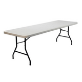 Folding Plastic Portable Table-White ( 1.8 Meter )