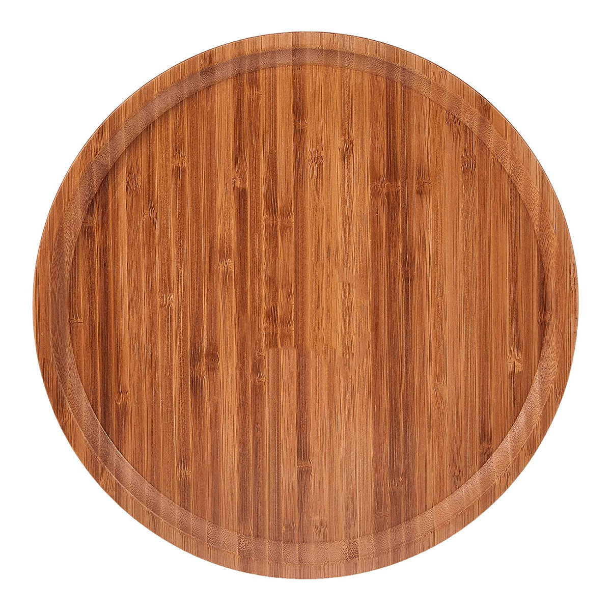 Wooden Round Plate, 30 x 30 cm by Square
