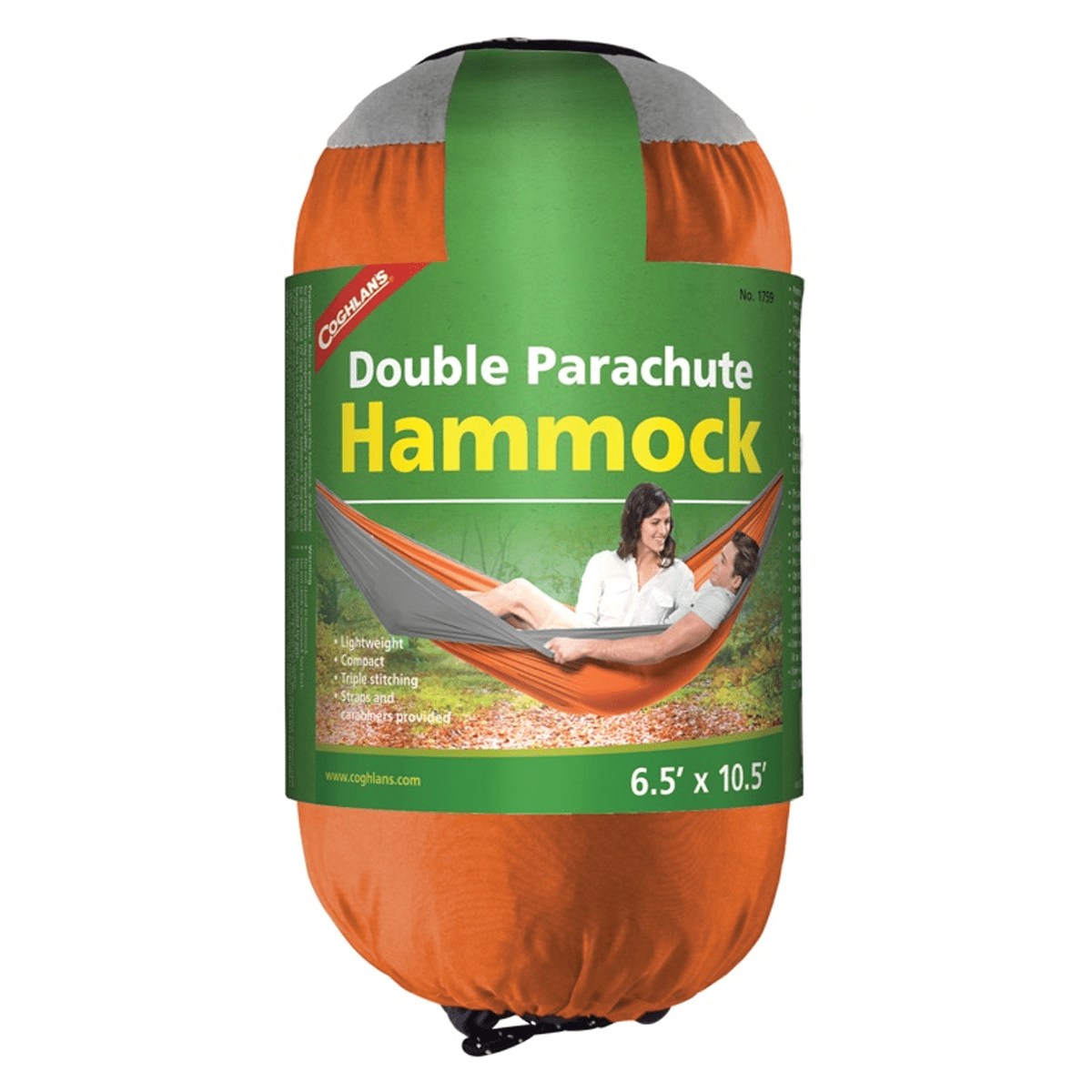 Coghlan’s Double Parachute Hammock (Orange)