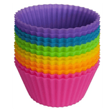 Reusable Silicone Baking Cups - Set of 12