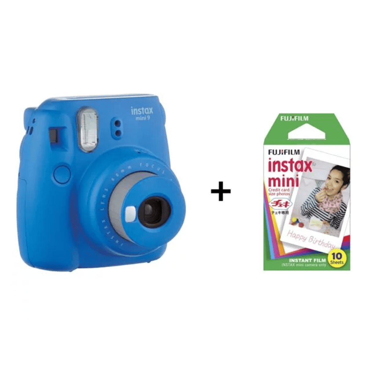 Fujifilm Instax Mini 9 Instant Film Camera  + 10 Sheets