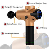 Massage Gun Deep Tissue Muscle Massager Portable Electric Pain Relief Percussion Therapy