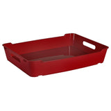 keeeper Deco Basket Loft A4 in Red, 37 x 28.5 x 6.5 cm
