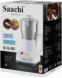 Saachi Coffee/Herbs/Spices Grinder, White NL-CG-4961