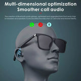 Multidimensional optimization smoother call audio smart glasses