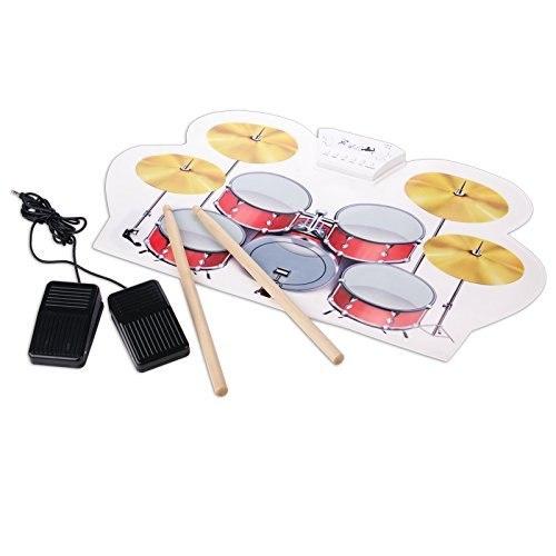 Drums and Percussion USB Midi Roll Up Drum Kit - SquareDubai