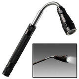 Flexible Flexi Torch Telescopic 3 LED Magnetic Pick Up Tool Light Flashlight - SquareDubai