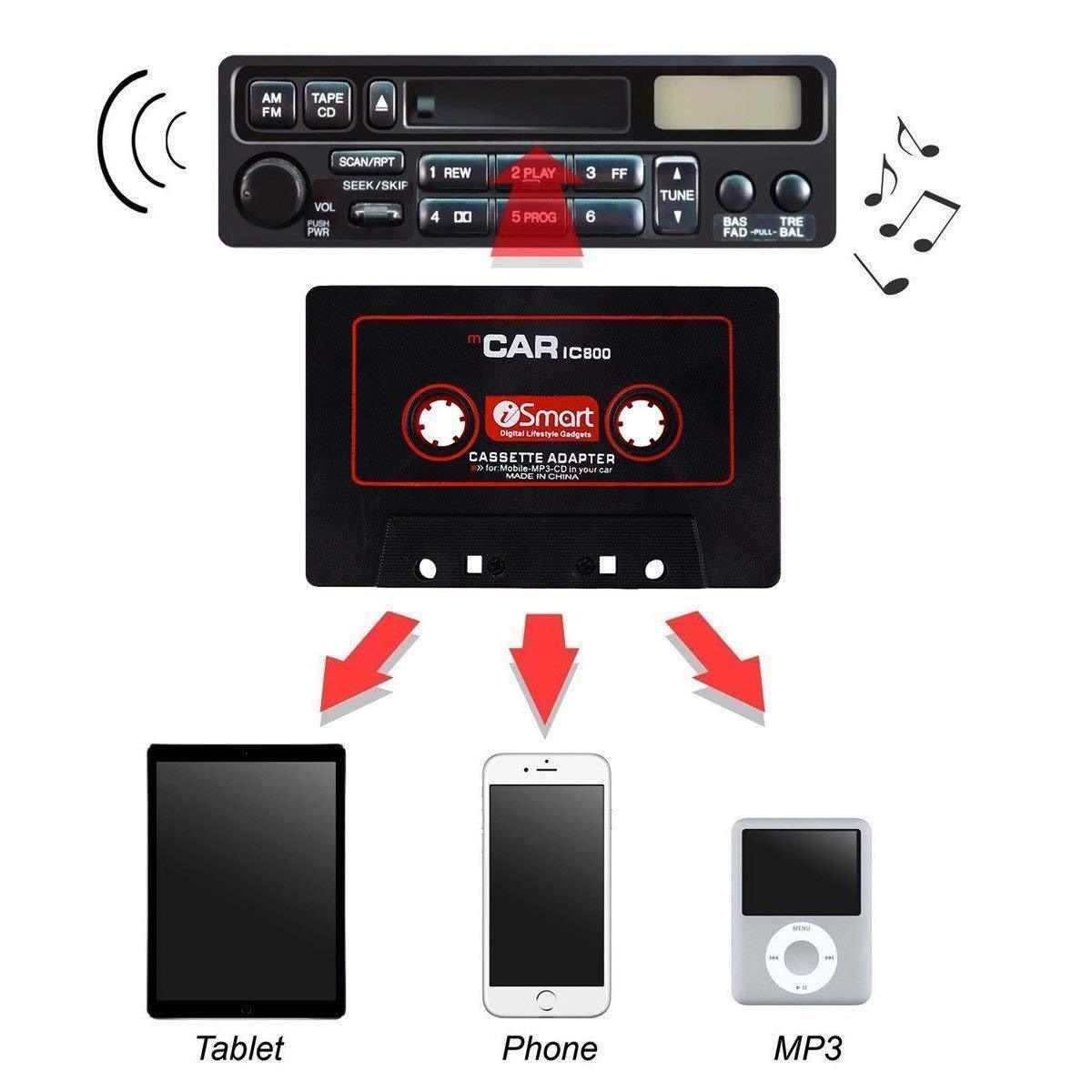 iSmart Car Audio Tape Cassette Adapter