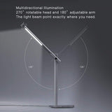MOMAX LED Desk Lamp with 10W Wireless Charging Pad
