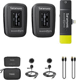Saramonic Blink 500 Pro B4 2Person Digital Wireless Omni Lavalier Microphone System for Lightning iOS Devices 2.4 GHz, BLINK500PROB4