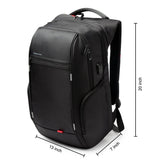 Kingsons  Anti-Theft Laptop Backpack 17 inch  with External USB Charging Port