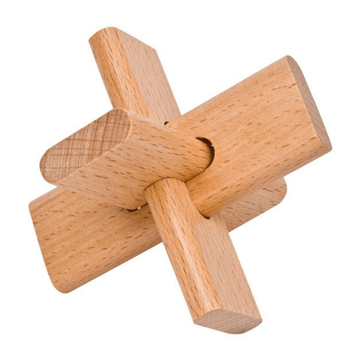 Educational Toys Interesting Unlock Wooden Puzzle AB2532 - SquareDubai