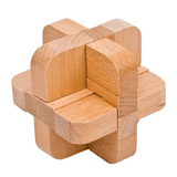 Educational Toys Interesting Unlock Wooden Puzzle AB8546