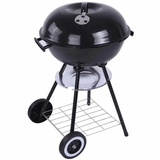Charcoal Kettle Grill with Four Legs (46 cm, Black)