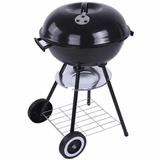 Charcoal Kettle Grill with Four Legs (43 cm, Black)