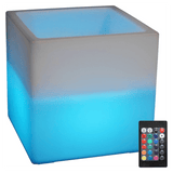 LED Lights Changing Square Waterproof Ice Bucket