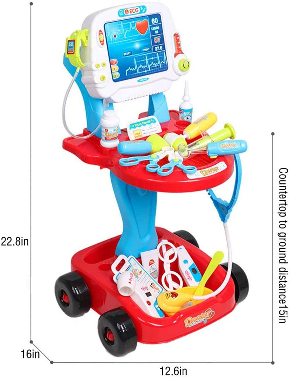 Little Angel- Doctor Toy set ECG Machine for Boys