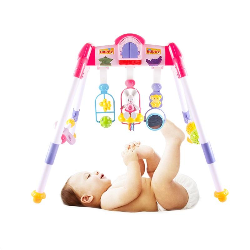 Goodway - Baby's Toy Musical Baby Gym - Pink