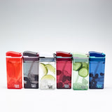 Drink in the Box Eco-Friendly Reusable Drink and Juice Box Container by Precidio Design, 12oz (Blue)